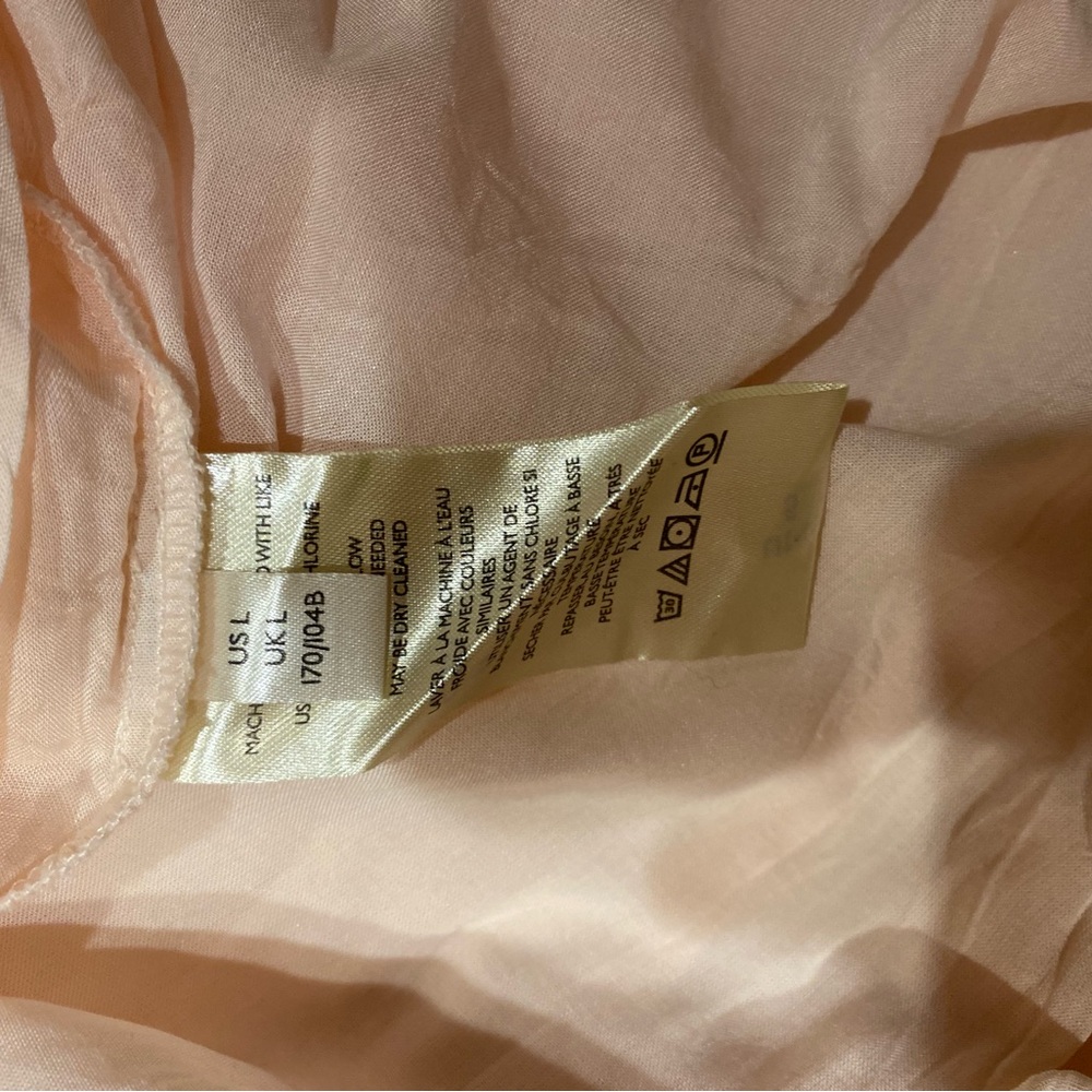 Anthropologie Peach Maxi Dress - Picture 11 of 16